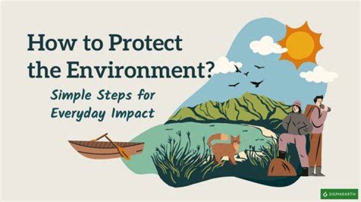 How can you protect your environment mention any three ways?