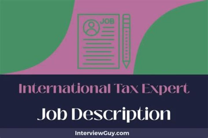 How do I become an international tax expert?