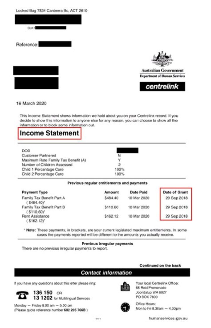 How do I declare income to Centrelink?