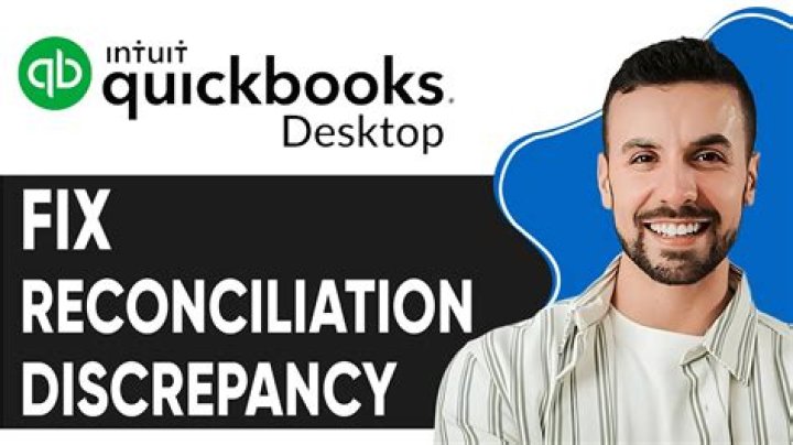 How do I fix discrepancy in QuickBooks desktop?