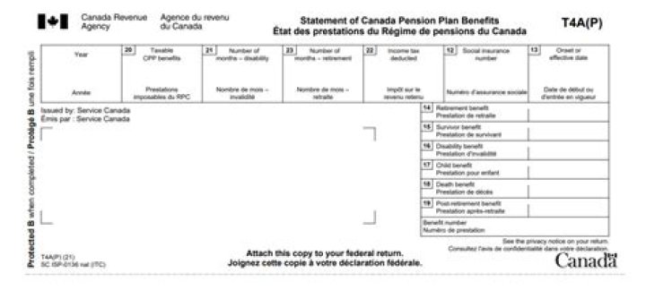 How do I get a copy of my CPP T4A?