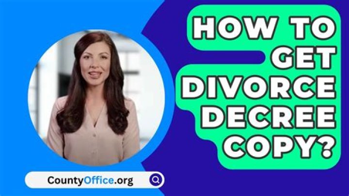 How do I get a copy of my divorce decree in El Paso TX?