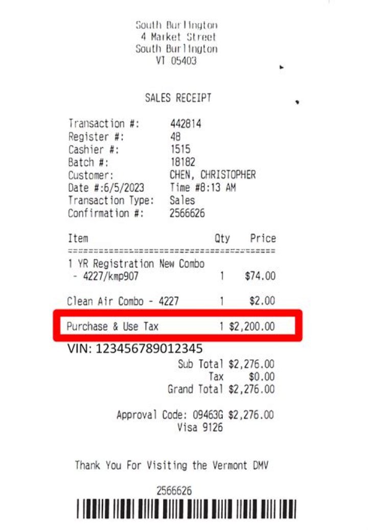 How do I get a receipt for paying taxes?