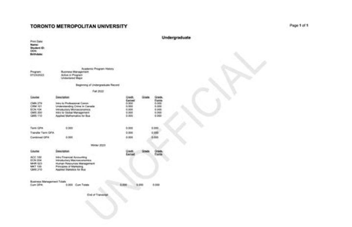 How do I get an old transcript?