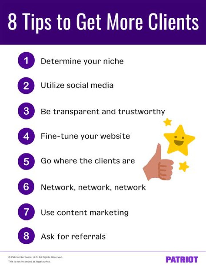 How do I get clients UK?