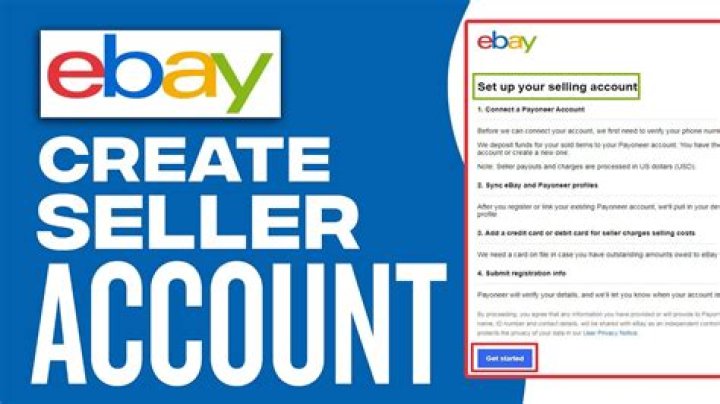 How do I go to my seller account on eBay?