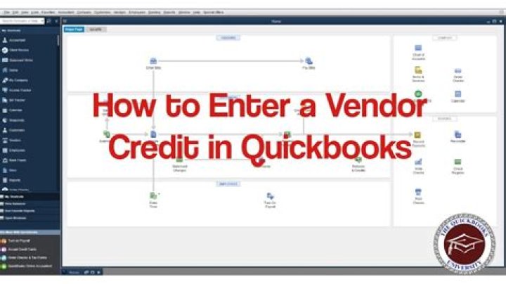 How do I map a vendor in QuickBooks?