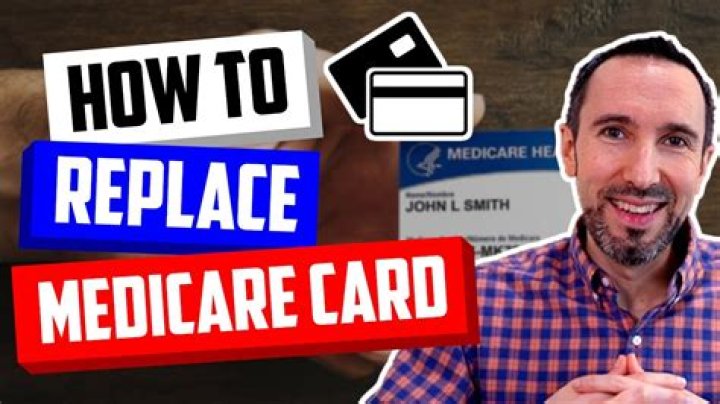 How do I replace a damaged Medicare card?