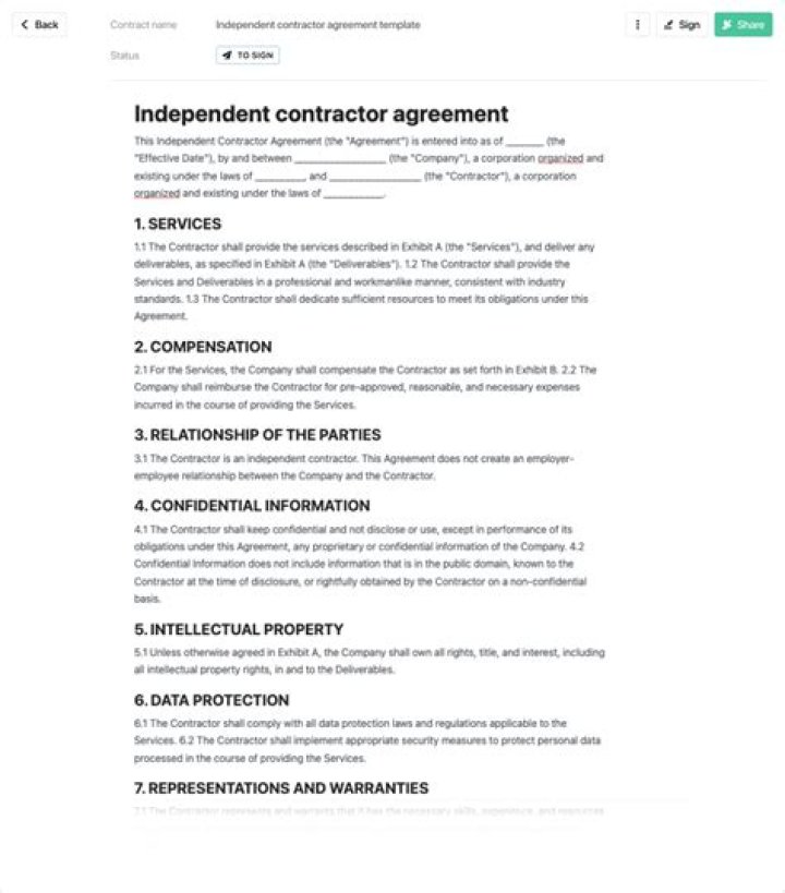 How do independent contractors engage?