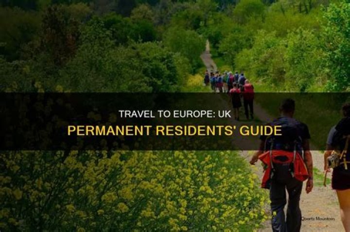 How do permanent residents travel?