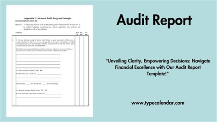 How do you address audit findings?