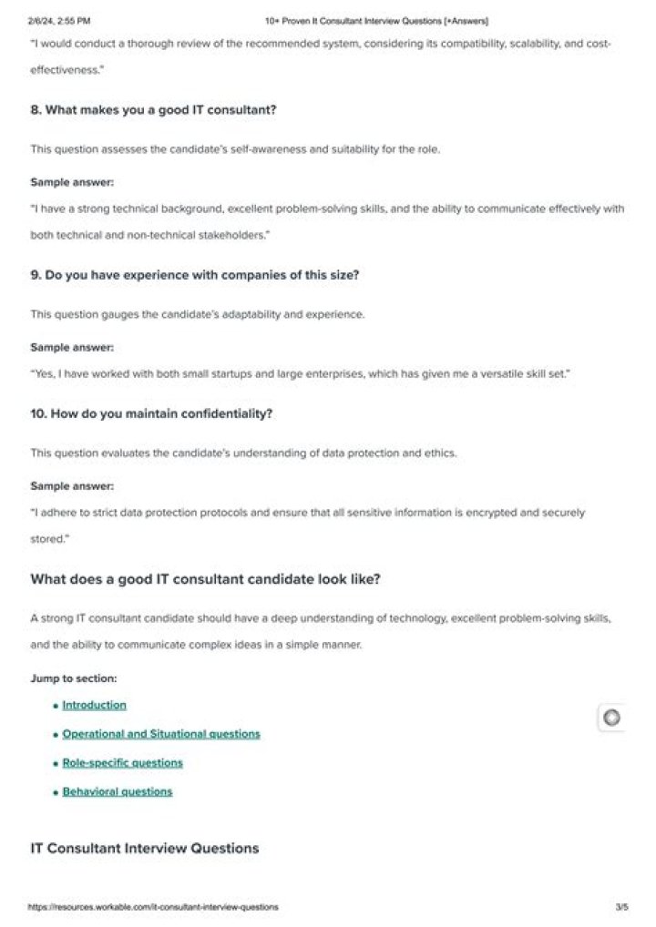 How do you answer suitability for the role?