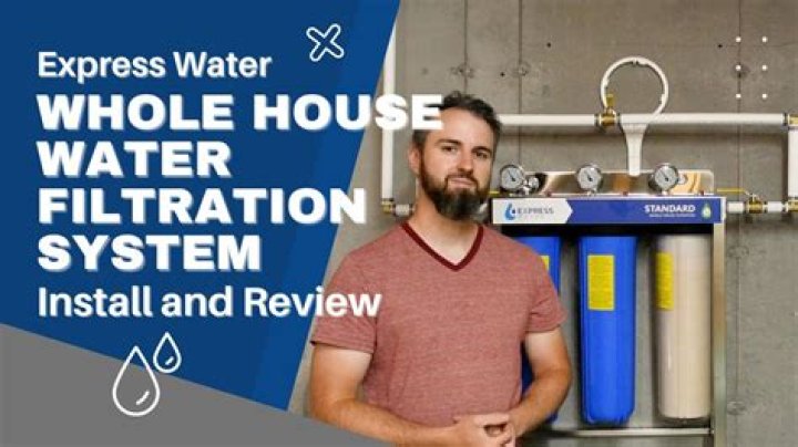How do you filter water when renting?
