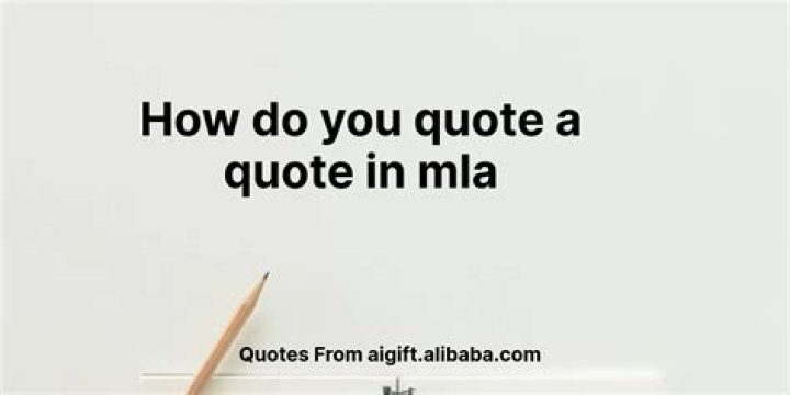 How do you quote a translation in MLA format?