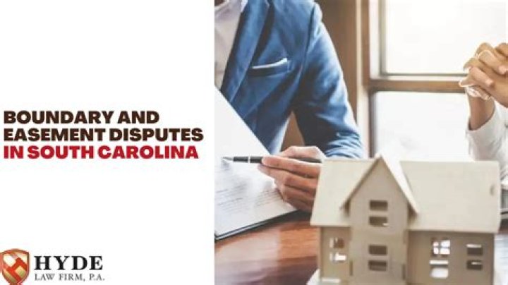 How do you resolve easement disputes?