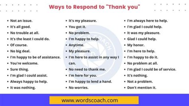 How do you respond to thank you for trying?