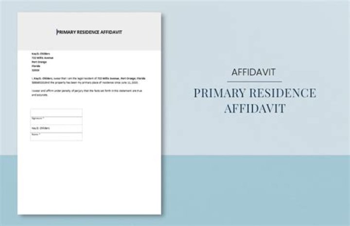 How does a property qualify as primary residence?