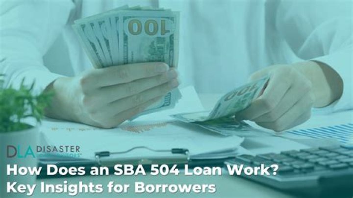 How does an SBA 504 loan work?