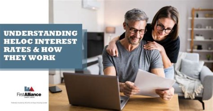 How does interest work on a HELOC?