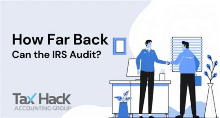 How far back can they audit tax returns?
