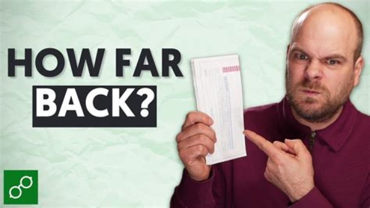 How far back can you claim incorrect tax?
