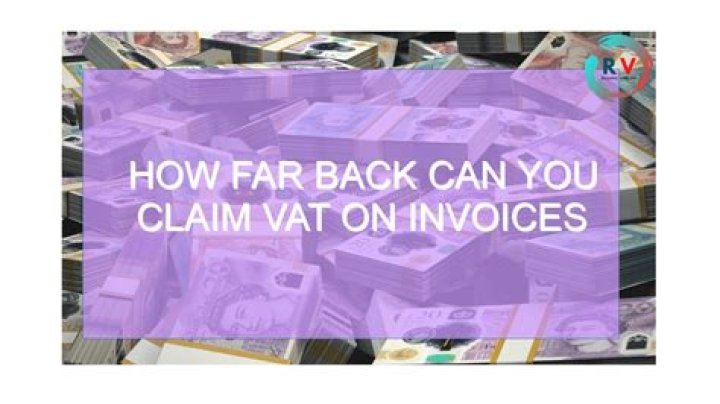 How far back can you claim unpaid invoices?