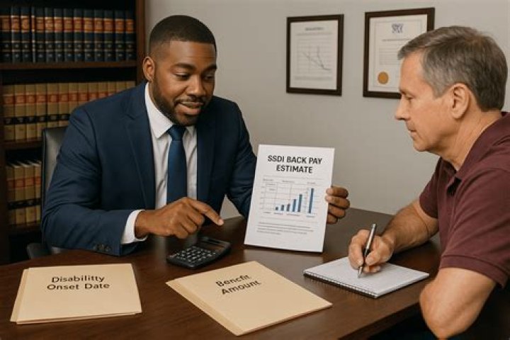 How far do they back pay disability?