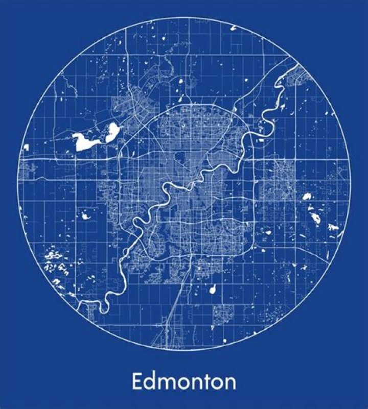 How far north is Edmonton?