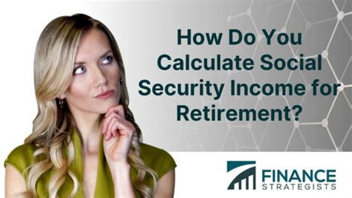 How is Social Security income calculated at retirement?