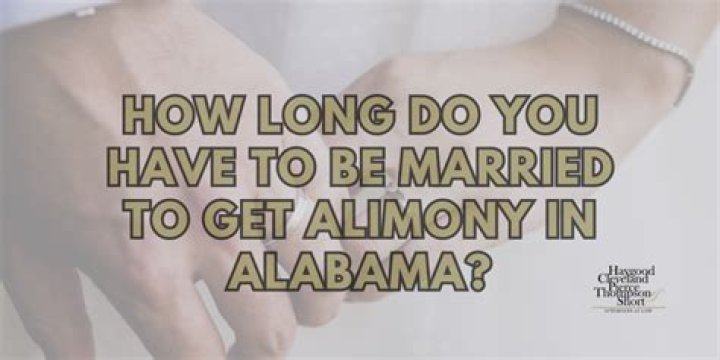 How long do you have to be married in NM to get alimony?