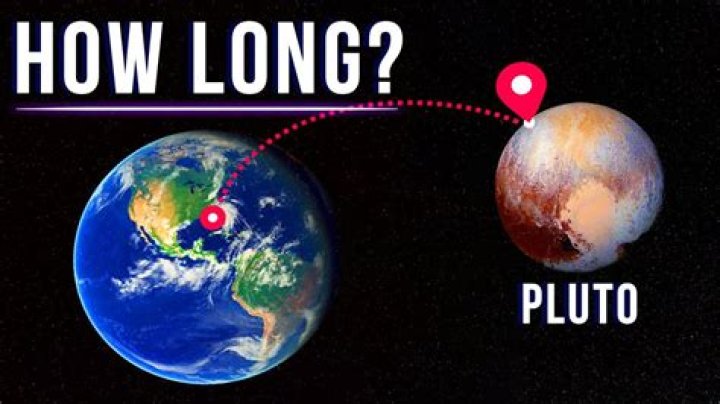 How long would it take to travel to Pluto from Earth?