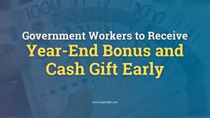 How much are end of year bonuses usually?