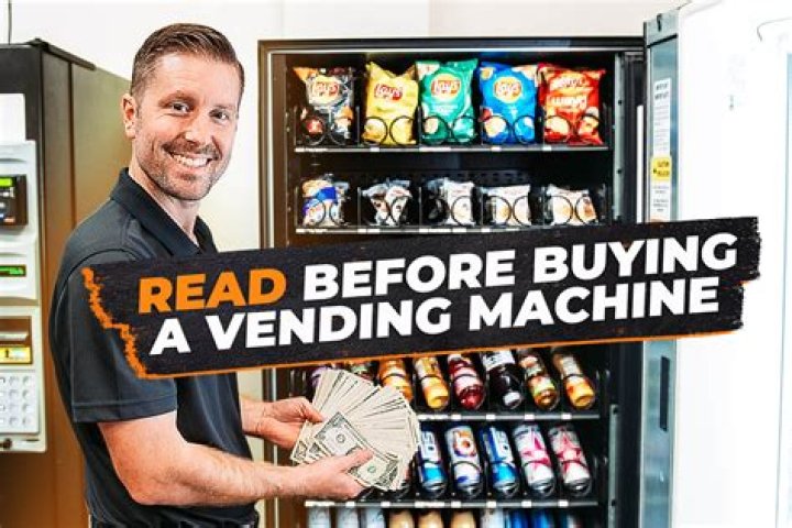 How much commission do vending machines make?