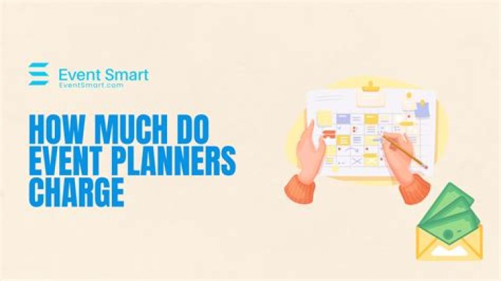 How much do event organizers charge?