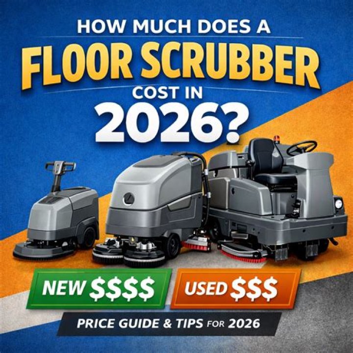 How much does a floor scrubber cost?