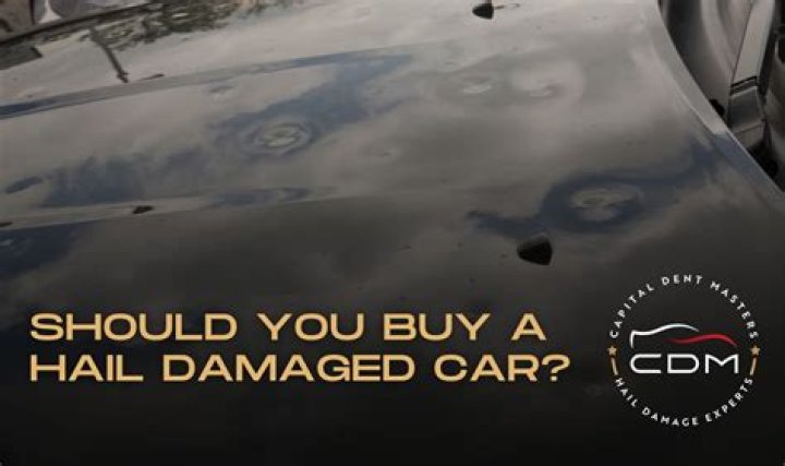 How much should you pay for a hail-damaged car?