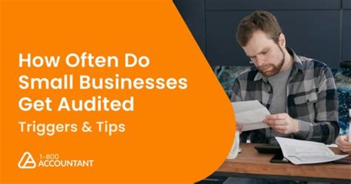 How often do small businesses get audited by the IRS?