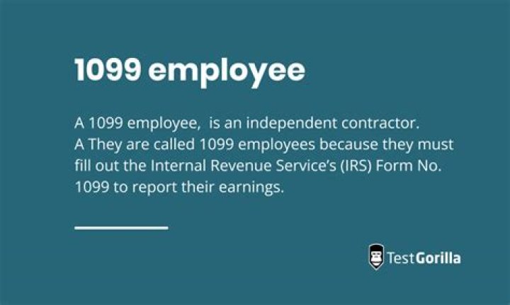 Is 1099 employee considered self-employed?
