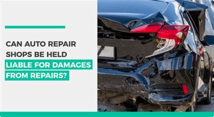 Is a business liable for damage to my car?
