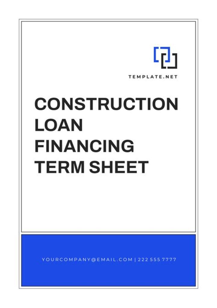 Is a construction loan a short term loan?