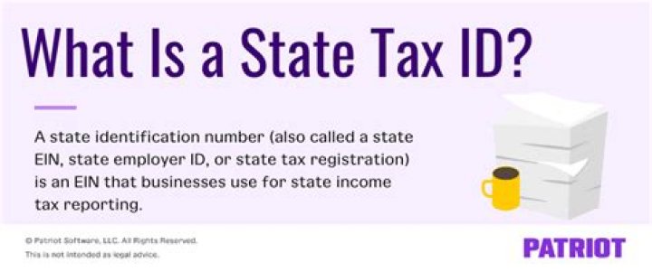 Is an EIN a state tax ID?