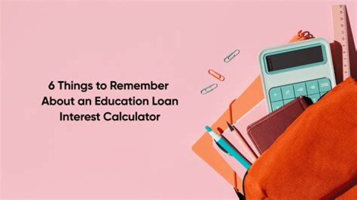 Is education loan interest monthly or yearly?
