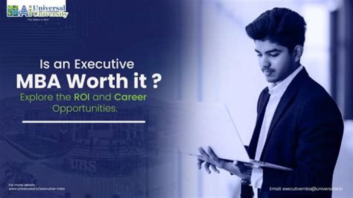 Is executive MBA worth pursuing?