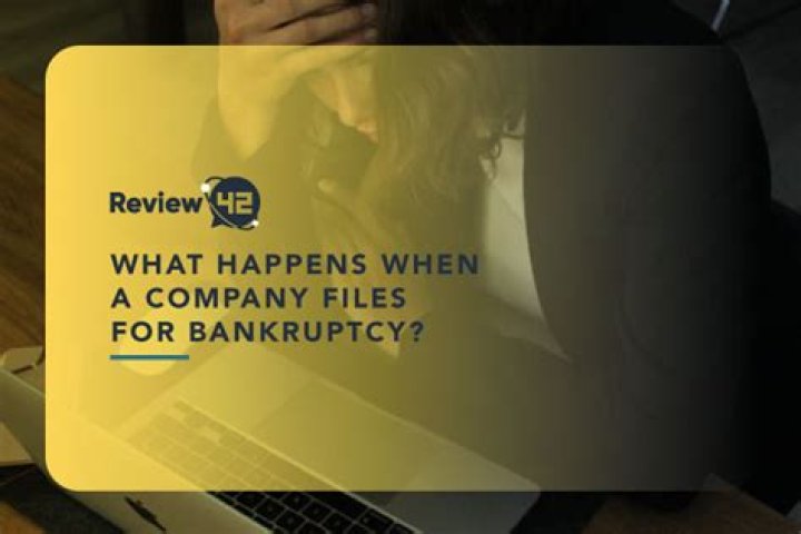 Is it bad when a company files for bankruptcy?