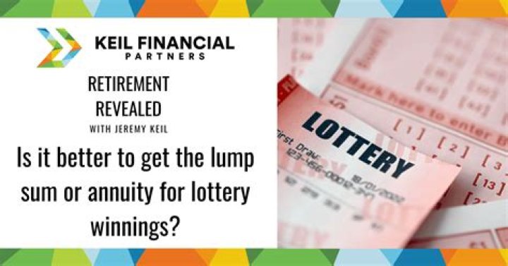 Is it better to take lottery winnings in lump-sum or payments?