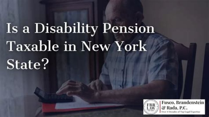 Is NYCERS disability pension taxable?