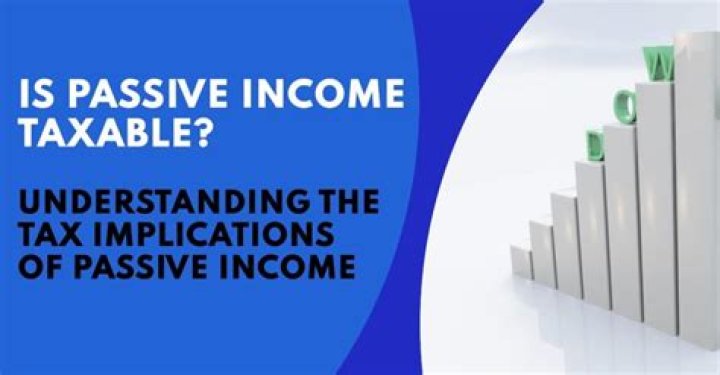 Is passive income from real estate taxable?