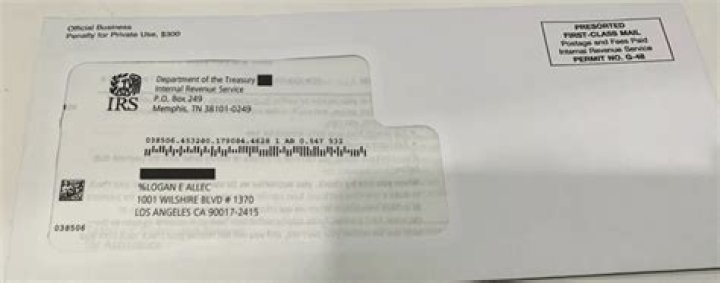 Is the IRS receiving certified mail?