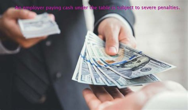 Is working under the table tax fraud?