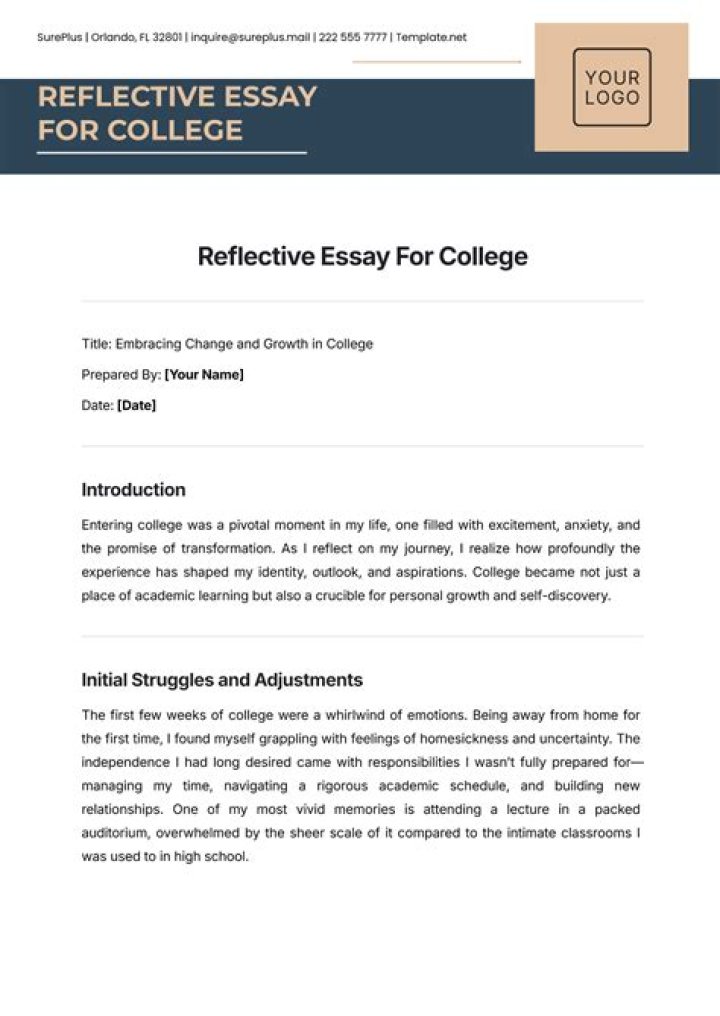 Reasons to start writing the reflective essays for the students